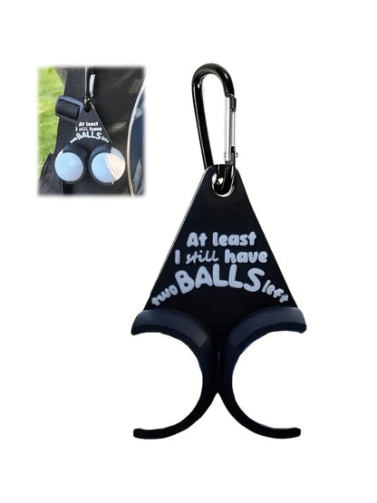 Funny Golf Gift - Golf Ball Holder with Clip, Golf Ball Marker, Golf Ball Stand, Golf Training Tool, Mischievous Golf Ball Holder, Golf Accessories, Excellent Gift for Golf Enthusiasts