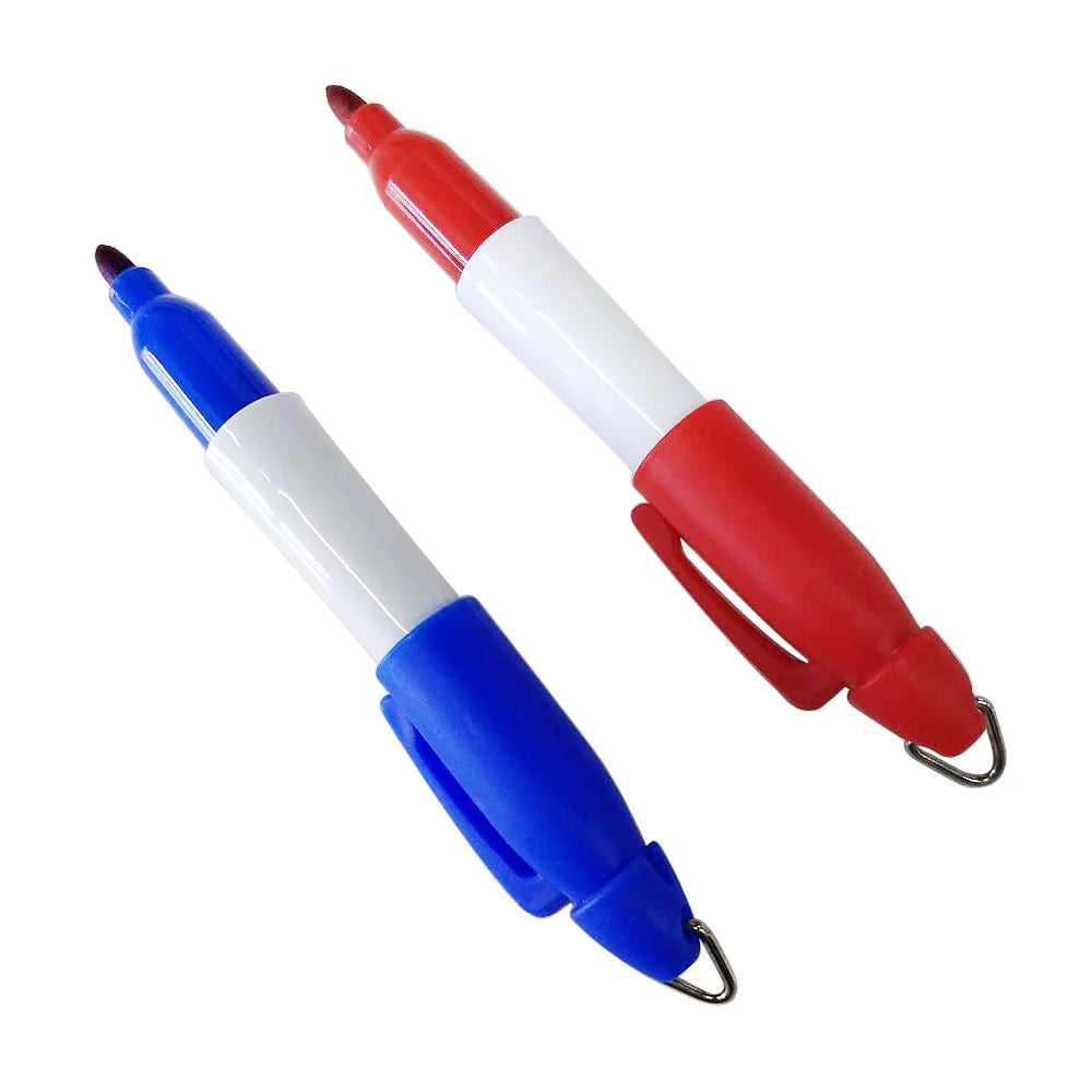 Golf Pen for Golf Ball Liner Draw Mark Putter Line on Golf Balls Red Blue Black Triple Line Golf Accessories Drop Ship
