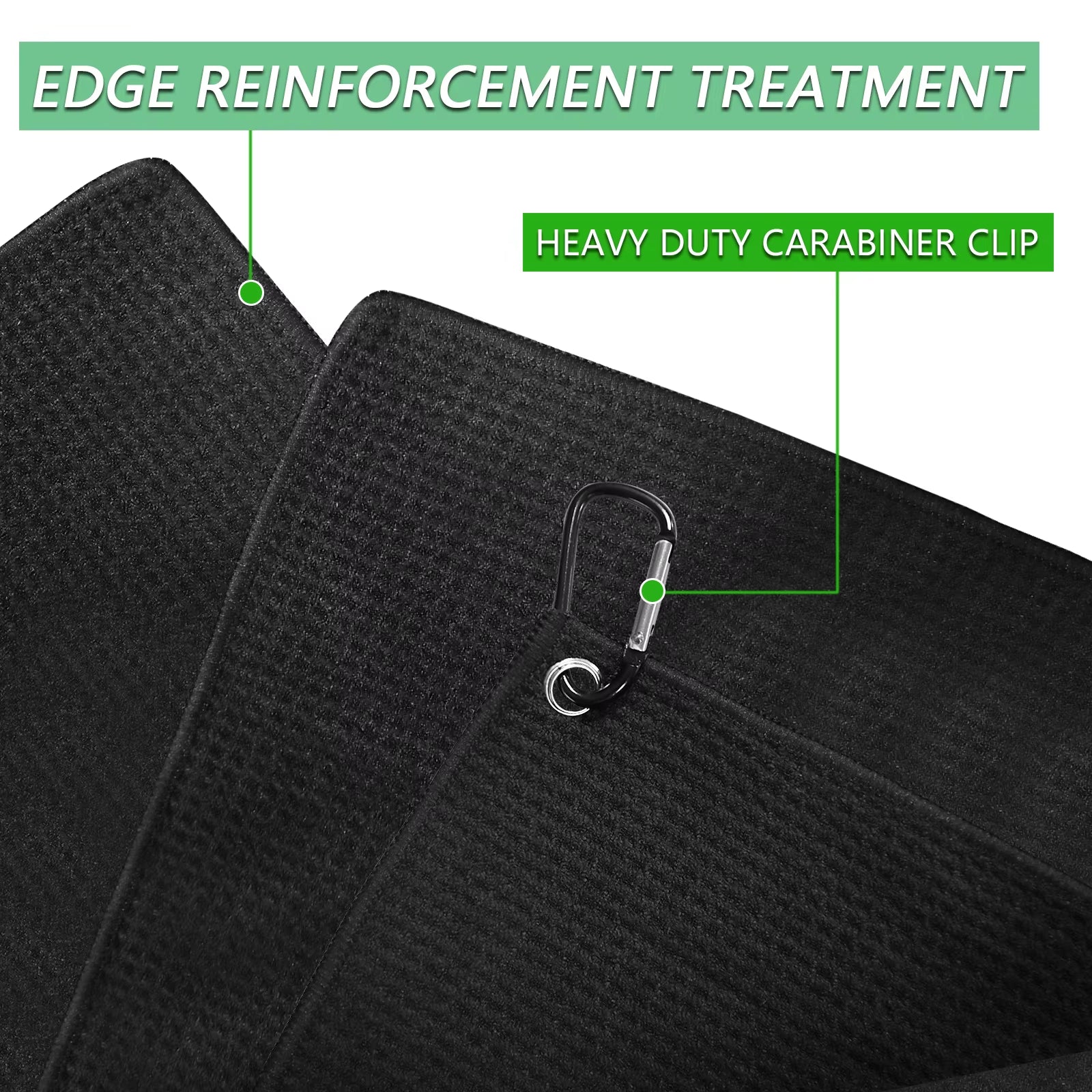 Golf Club Brush and Towel Cleaner Kit,Dual Sided Groove Cleaning Brush with Spike for Putter Wedge Ball Groove